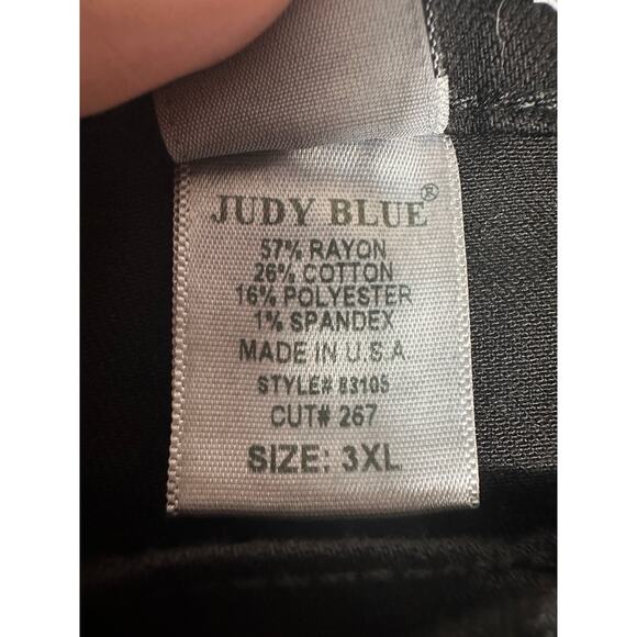 Judy Blue Black High Waist Skinny Jeans 3XL NWT - Picture 9 of 9